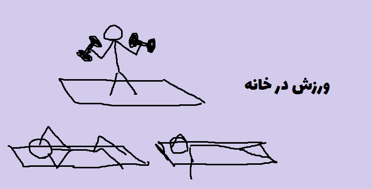 ورزش در خانه - وبلاگ نوید navidsh.ir