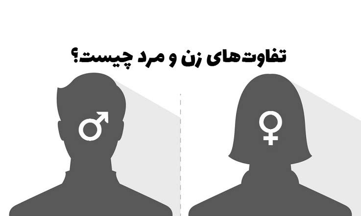 تفاوتهای زن و مرد چیست؟ وبلاگ نوید navidsh.ir